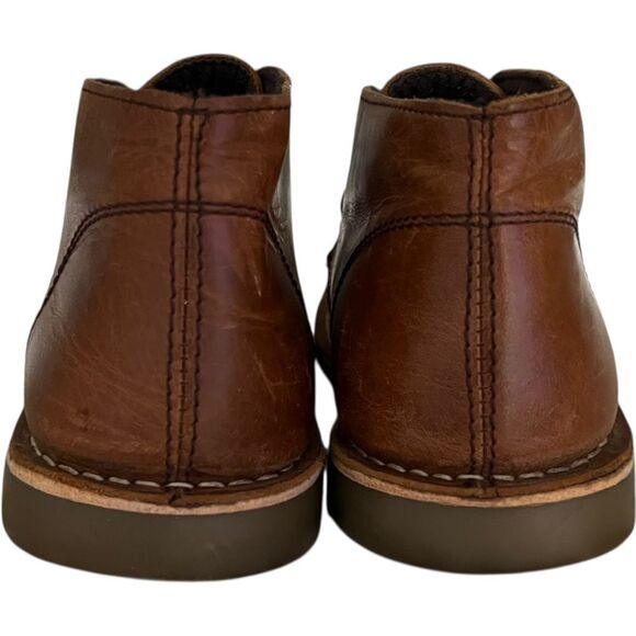 Hawkings McGill Men’s Desert Chukka Boots Size 9 Brown Leather Lace-Up - Picture 5 of 8
